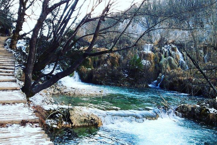 Helt privat Plitvice Lakes-tur från Zagreb