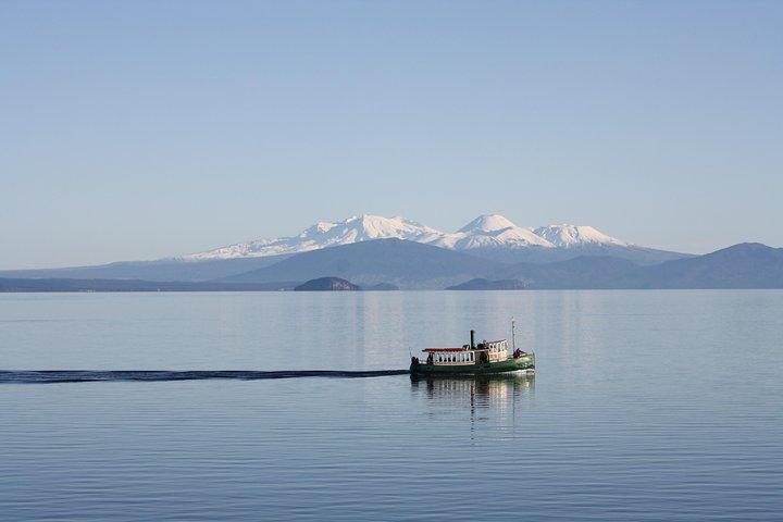 Lake Taupō Māori Rock Carvings Scenic Cruise aboard Ernest Kemp