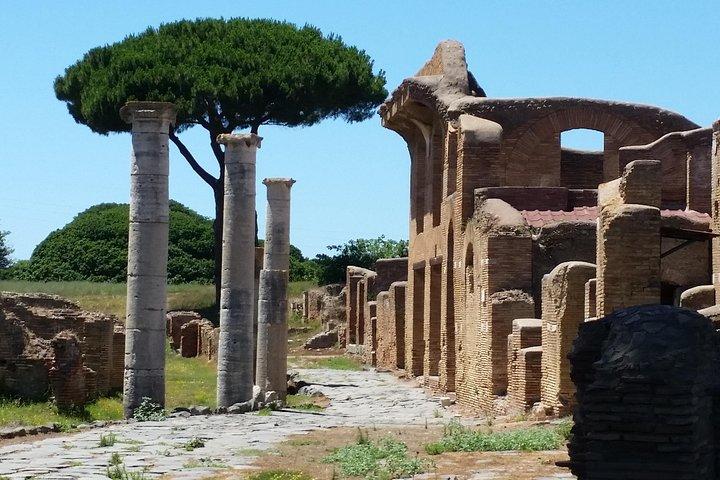 Visite privée de l'ancienne Ostie dirigée par un archéologue