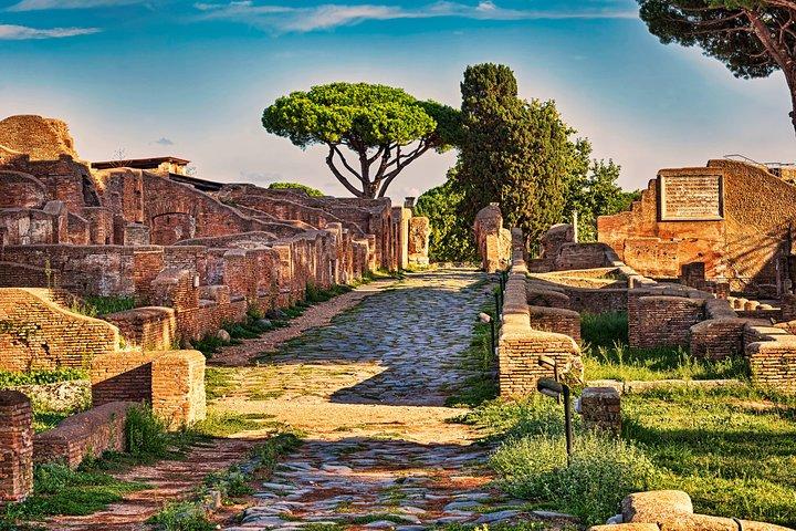 Passeio a pé por Ostia Antica