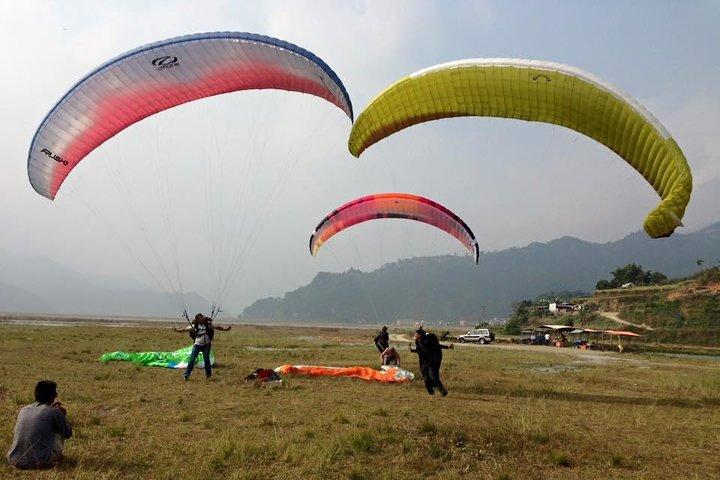 Paragliding in Pokhara