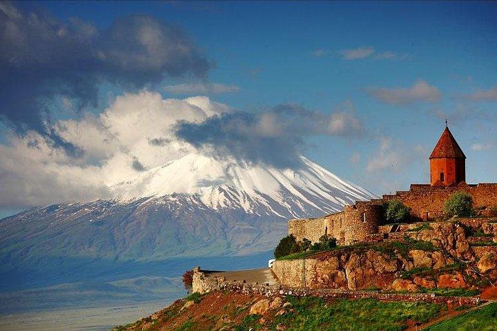 Privat 7-8-timers Khor Virap, Garni tempel og Geghard klosterrejse fra Yerevan