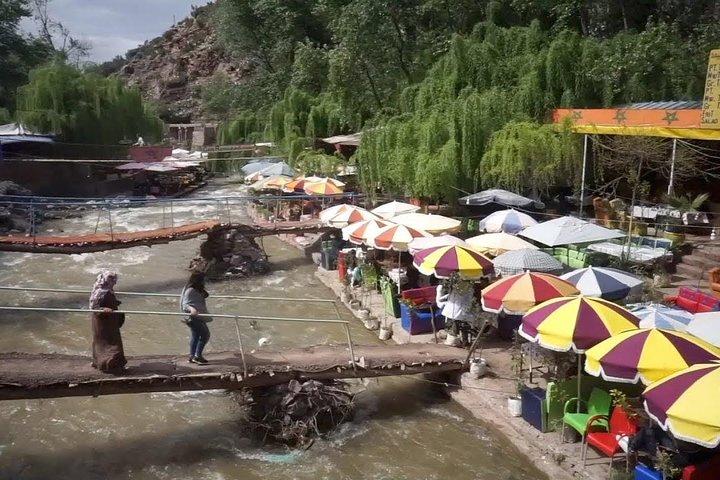 Group shared day tour to Ourika valley & Atlas Mountains