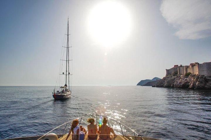 Privé boottochten Dubrovnik Elaphiti eilanden & Blauwe grot