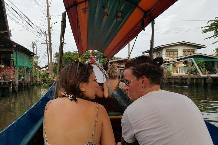 Explore Bangkok en bicicleta y barco con almuerzo