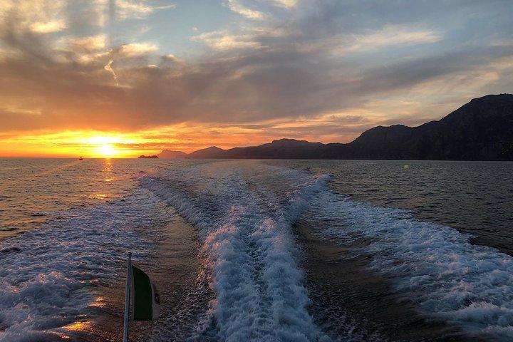 Cruzeiro de pôr do sol a partir de Positano, Praiano, Amalfi, Minori ou Maiori