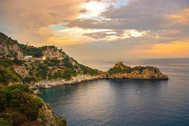Cruzeiro de pôr do sol a partir de Positano, Praiano, Amalfi, Minori ou Maiori