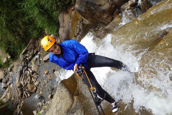Canyoning in Chamana Waterfalls
