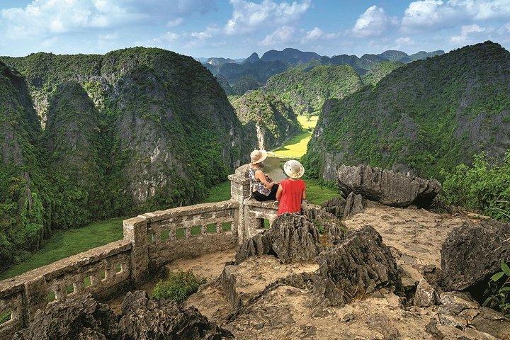 Ninh Binh 2 Tage 1 Nacht Besuch Tam Coc Thung Nham Mua Höhle Hoa Lu von Hanoi