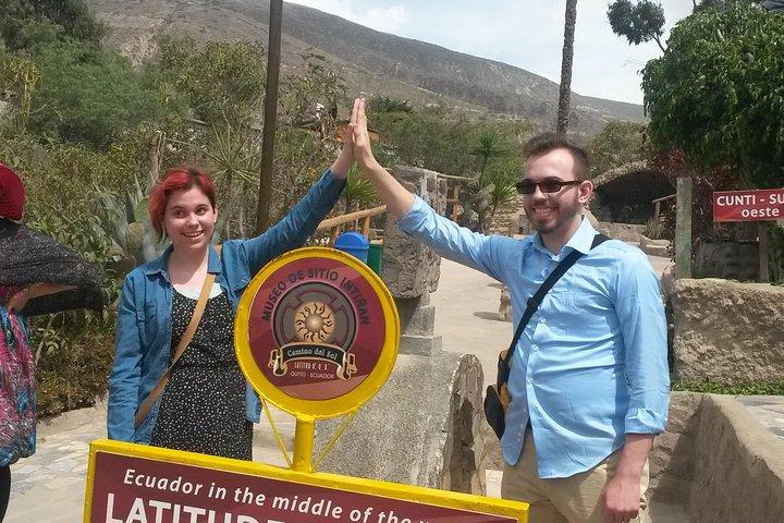 Quito City och Equator Line Experience
