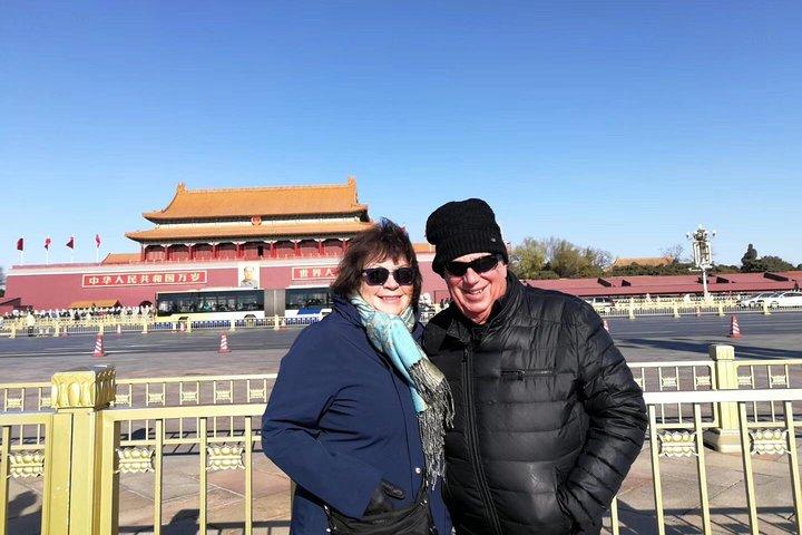 Recorrido privado por escala: Tiananmen Square, Forbidden City, Jingshan Park