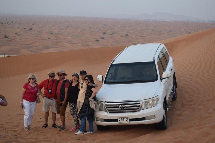 Morgen Safari med 4x4 fra Dubai med Sand Boarding
