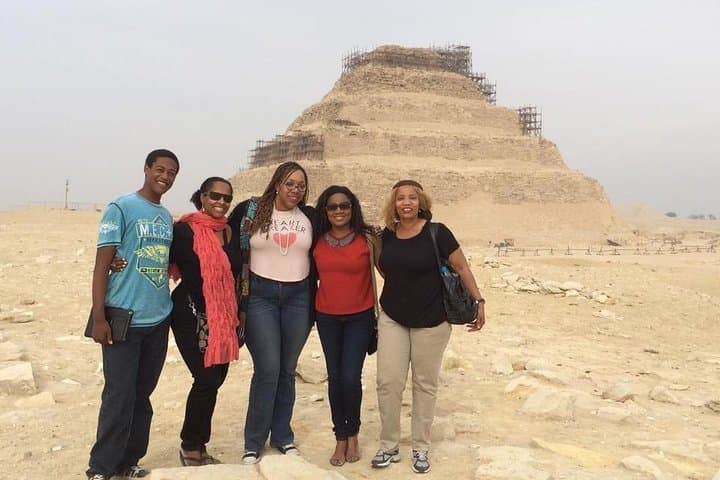 Full-Day Tour from Cairo: Giza Pyramids, Sphinx, Memphis, and Saqqara