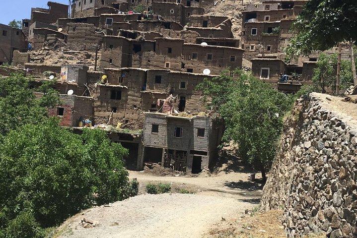 From Marrakech: Biking Day trip Atlas Mountain & Berber villages