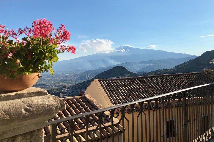 Mt Etna och vingård Lunch Big Day Out Tour - 3 personer minst