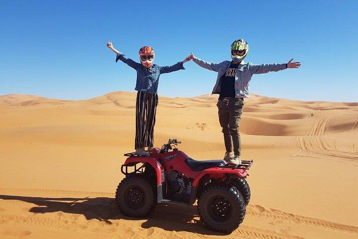 1 hora en quad en el Sahara: Merzouga Off Roading Experience: Nature & Wildlife