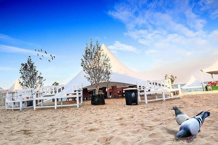 Full-day Desert Beach Camp with Buffet lunch/dinner