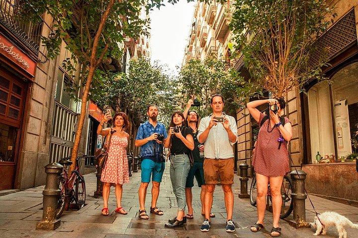 Privat fotografi-vandretur med en lokal