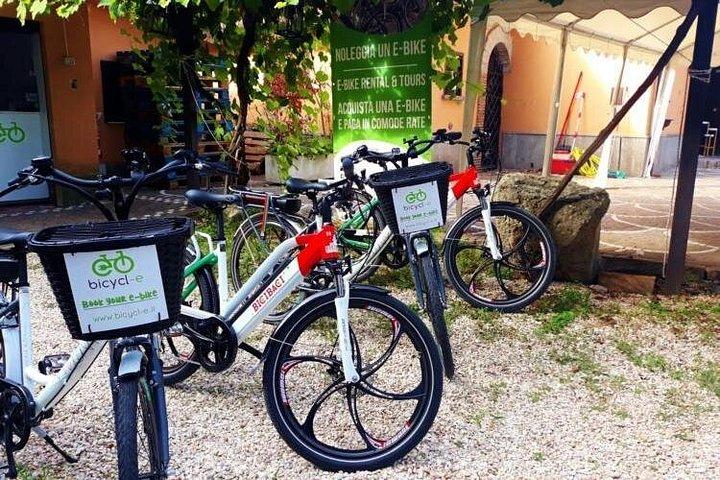 プライベートオプション付きのAppianWayのローマE-Bike小グループツアー