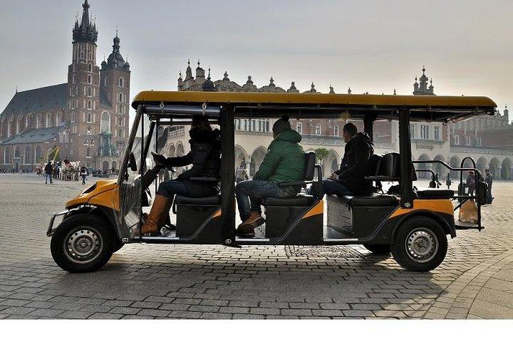 Krakau City Sightseeing met de elektrische auto