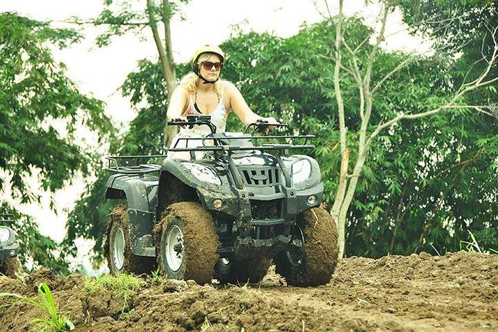 Tour combinato di rafting sul fiume Ayung e quad