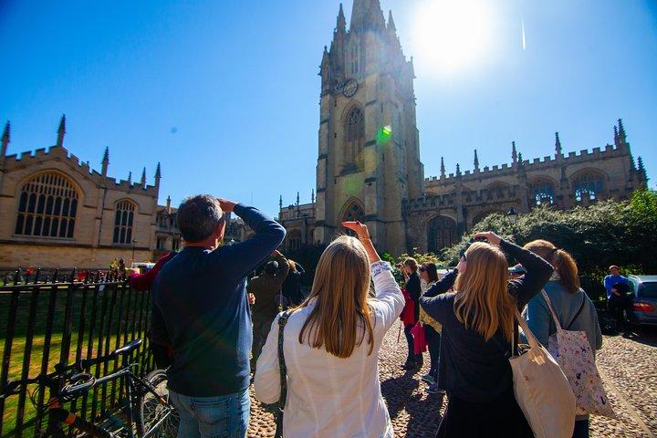 Visite à pied de l'Université d'Oxford avec guide universitaire des anciens