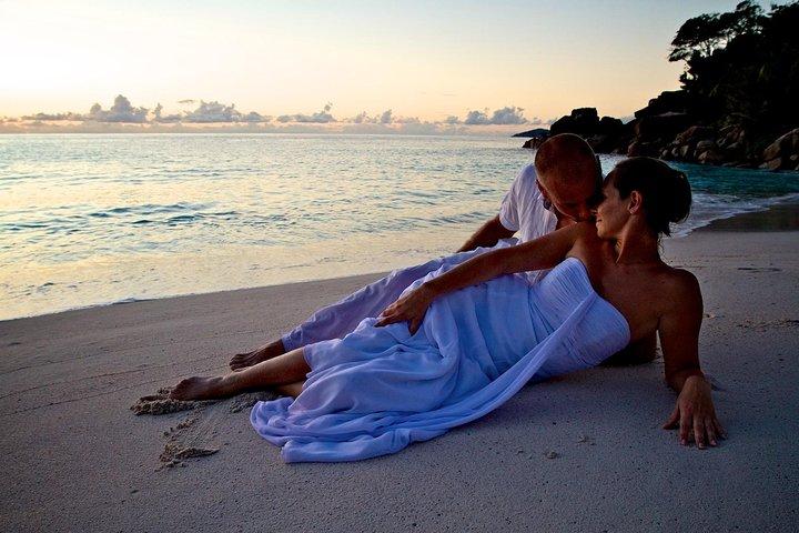 Foto di matrimonio / luna di miele La Digue Seychelles