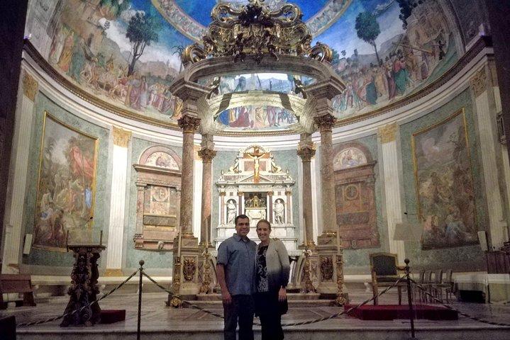 Rom Rundgang durch die heiligen Stätten: Basilika des Heiligen Kreuzes in Jerusalem, San Giovanni in Laterano und Scala Santa
