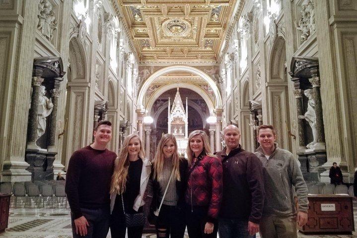 Rom Rundgang durch die heiligen Stätten: Basilika des Heiligen Kreuzes in Jerusalem, San Giovanni in Laterano und Scala Santa