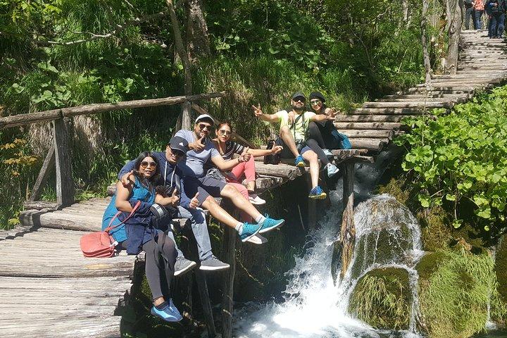Private transfer: Zagreb - Split with Plitvice Lakes private tour