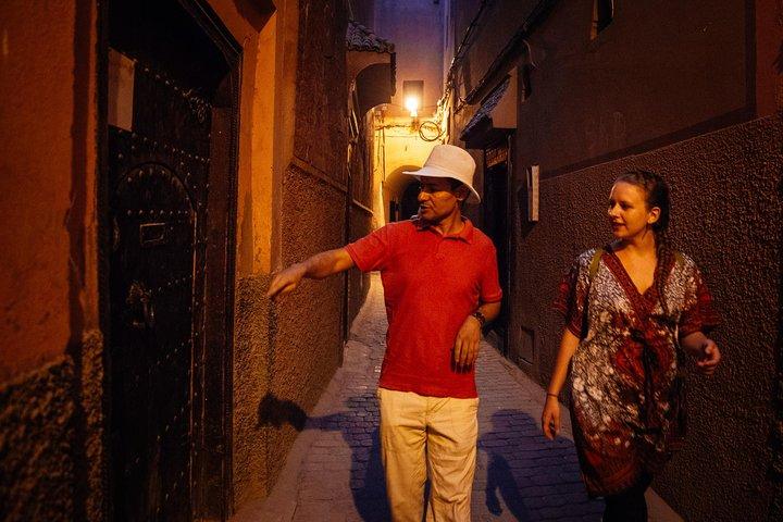Una serata magica a Marrakech: tour privato della città