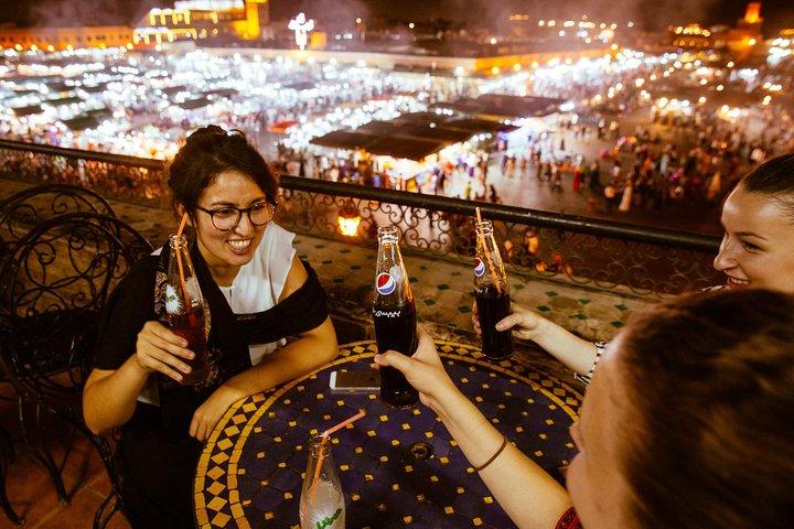 Una serata magica a Marrakech: tour privato della città