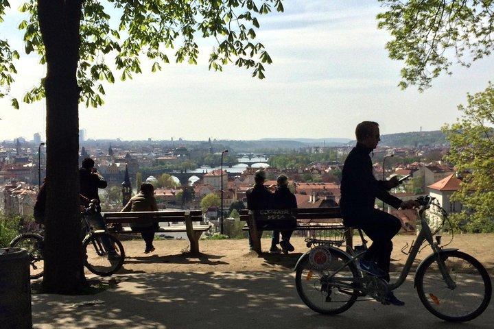 Fulddags all-in-one cykeltur i Prag (7 timer)
