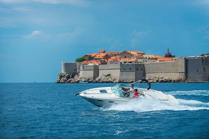 Privé boottochten Dubrovnik Elaphiti eilanden & Blauwe grot