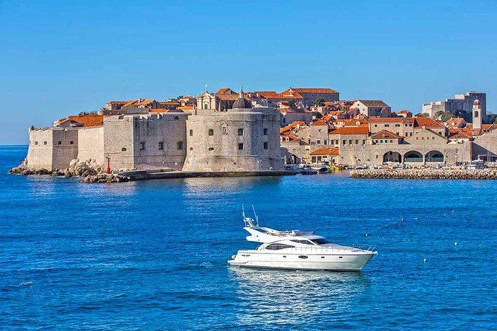 Privé boottochten Dubrovnik Elaphiti eilanden & Blauwe grot