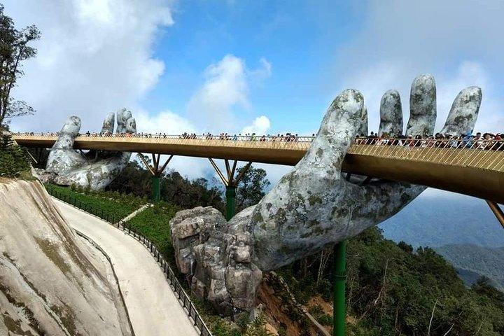 Kystudflugt til GOLDEN BRIDGE -BA NA fra Chan May eller Tien Sa