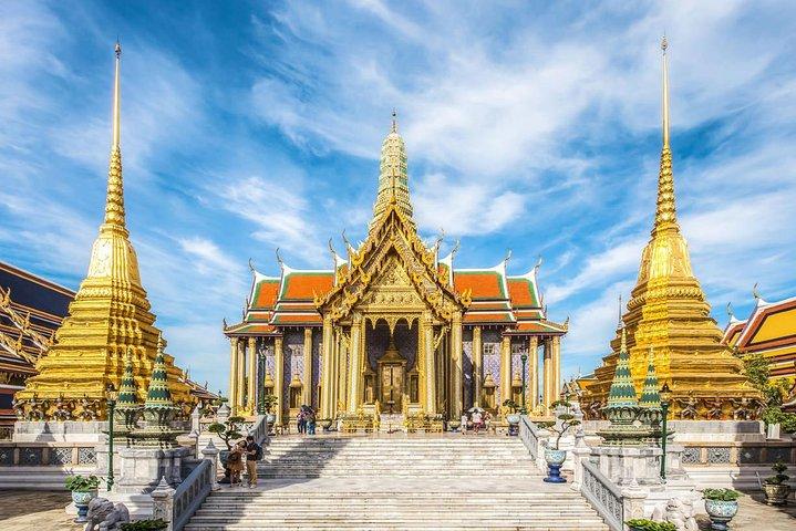 すべてのバンコクランドマークツアー-グランドパレスワットライミットワットポーワットアルン