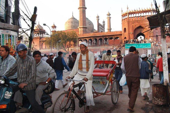 Old Delhi Morgenmad og vandrestier