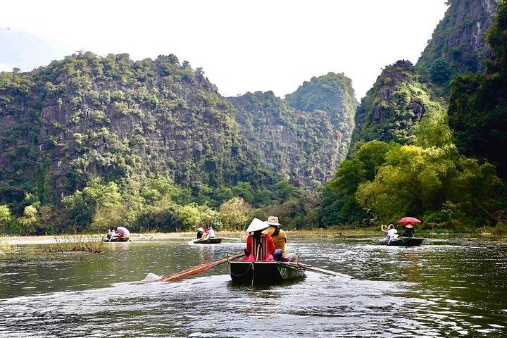 Excursion en bateau Trang An - Bai Dinh pagode day Trip