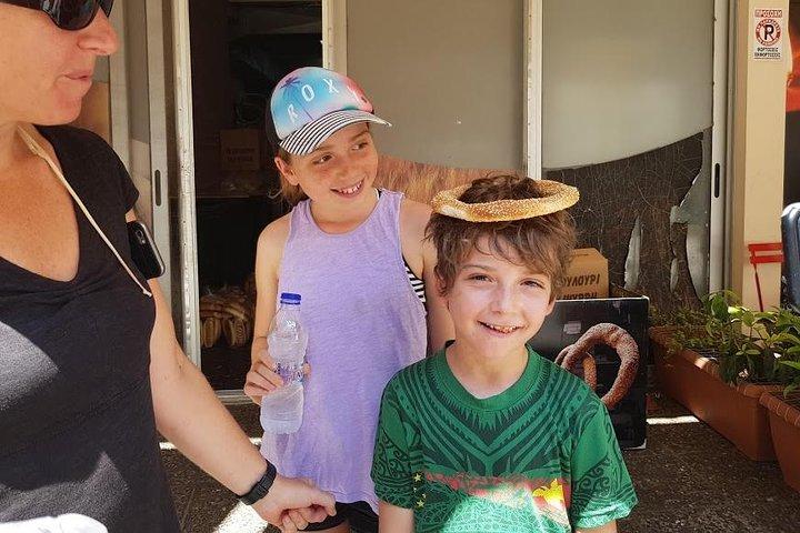 Athens børn og familier madsmagningstur