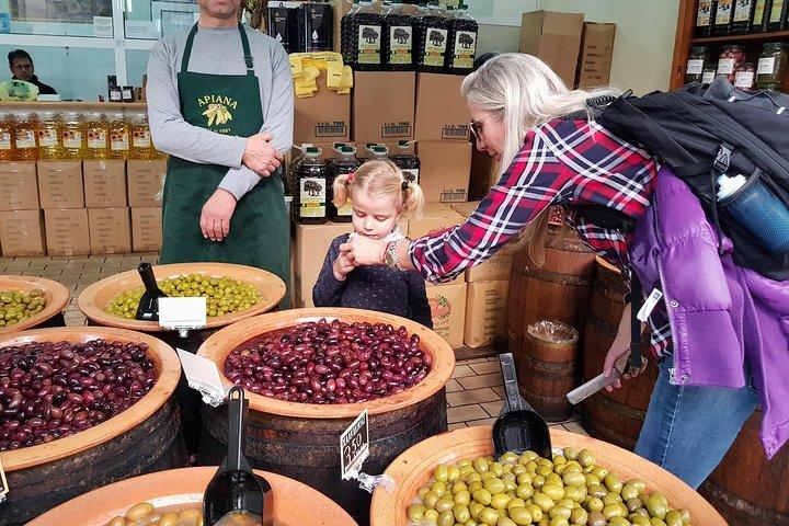 Tour di degustazione gastronomica per bambini e famiglie ad Atene