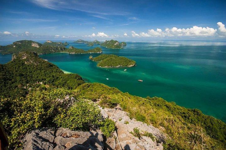 Koh Samui Angthong Marine Park dagstur med lunch med stor båt