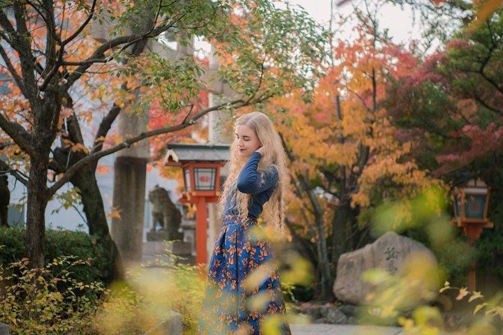 Belle tournée de photographie à Kyoto