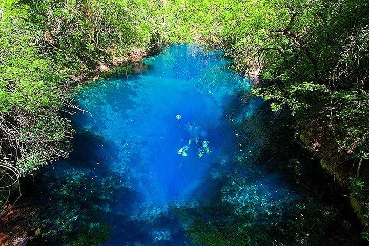 Skip the Line: Lagoa Misteriosa Admission Ticket with Scuba Diving Experience