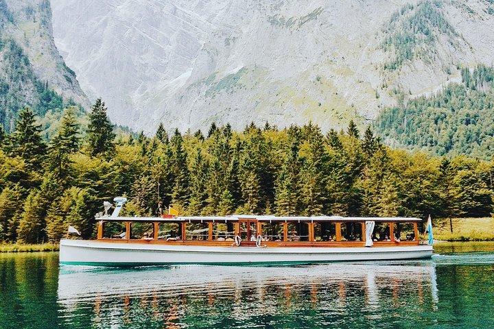München-meer Königssee en Berchtesgaden-zoutmijn Privérondleiding met rondvaart over het meer
