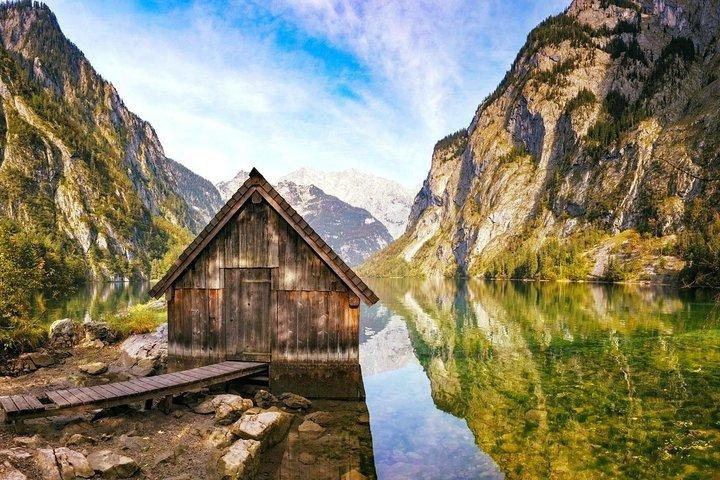 München-meer Königssee en Berchtesgaden-zoutmijn Privérondleiding met rondvaart over het meer