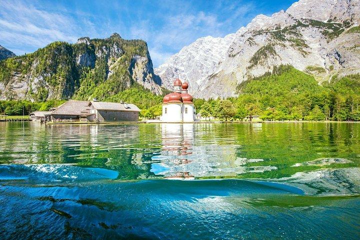 München-meer Königssee en Berchtesgaden-zoutmijn Privérondleiding met rondvaart over het meer