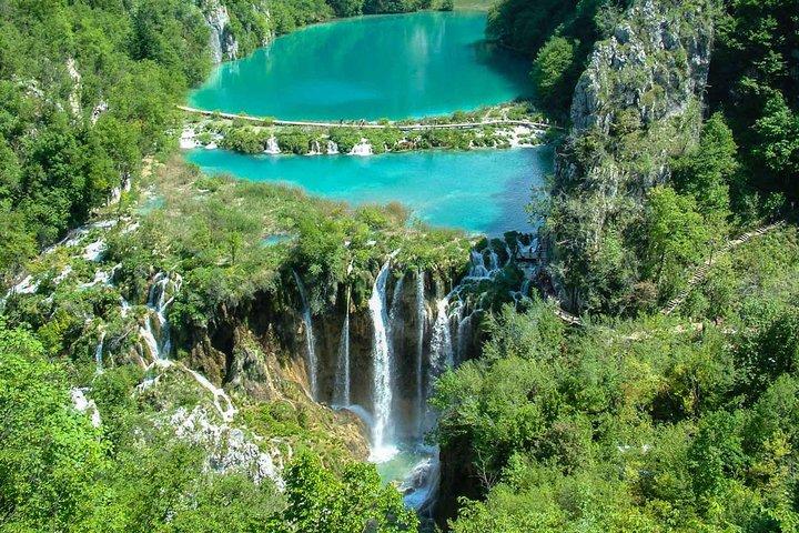 Plitvicesjöar - från Dubrovnik-området (privat rundtur)