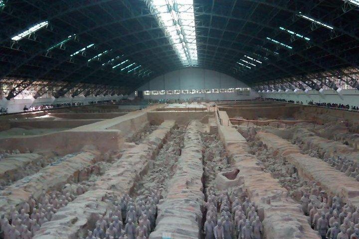 Privat Xi'an-dagstur med Terra-Cotta Warriors, bymur og muslimsk gade