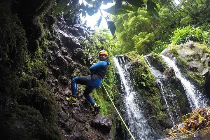 Canyoning-Erlebnis in Ribeira Grande